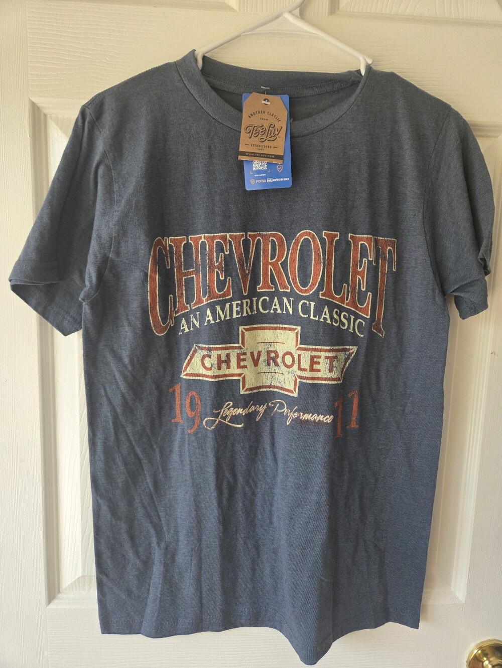 Chevrolet Classic Graphic Tshirt Men's S NWT GM Official Licensed Chevy Classic
